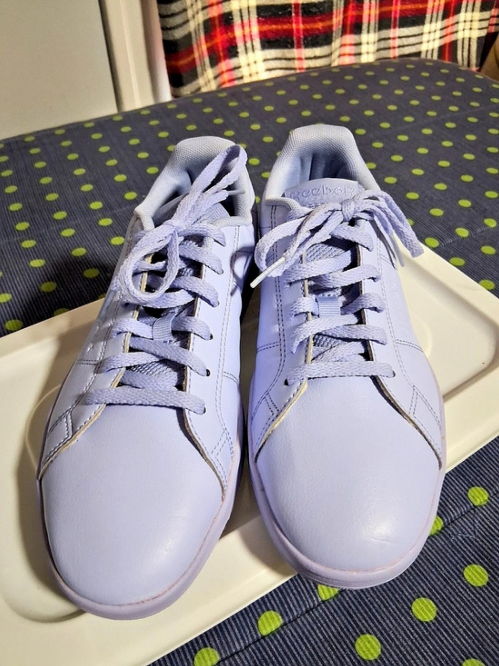 Reebok Court Advance Women's Sneakers Purple like new gently worn twice.